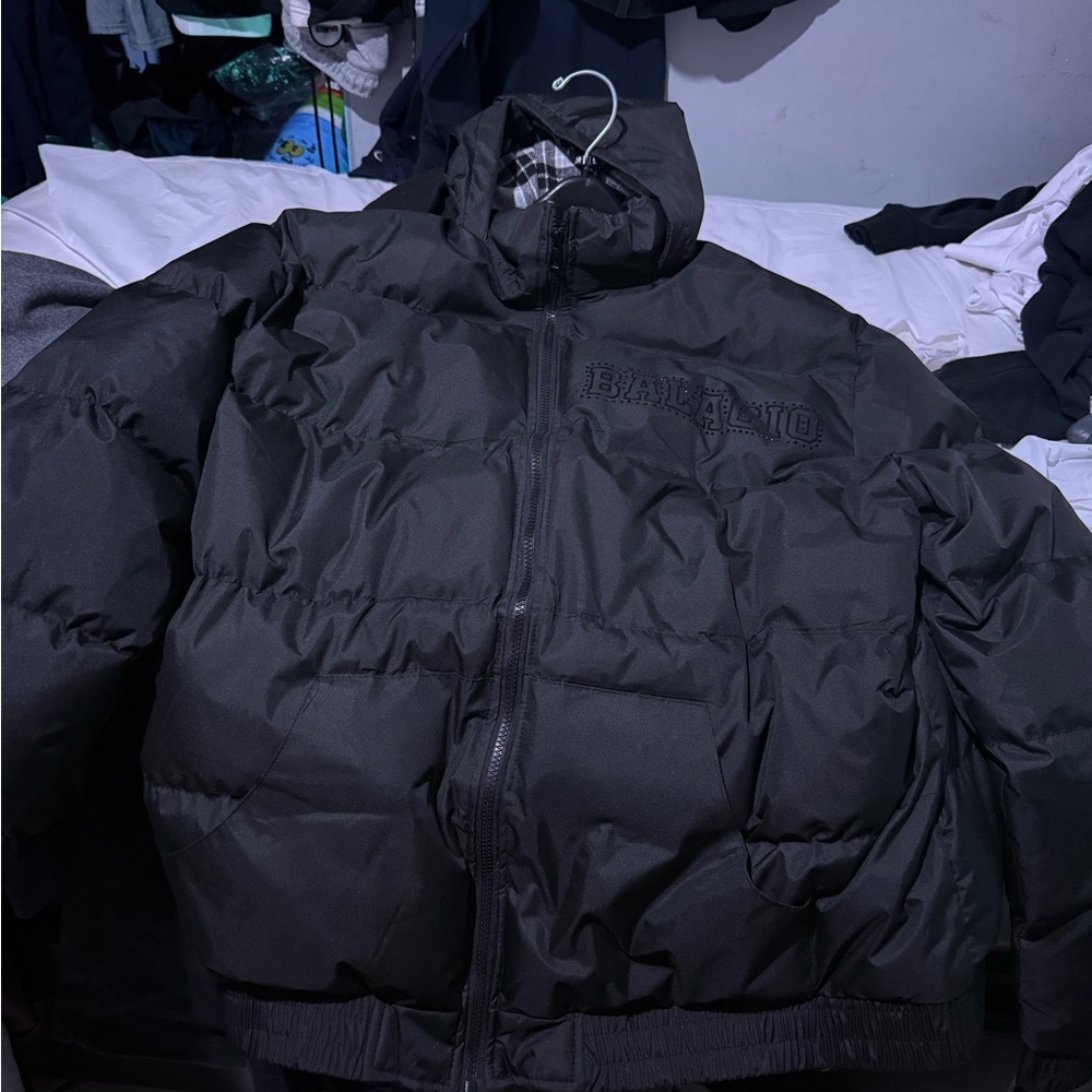 Bala Black Puffer Jacket for Men